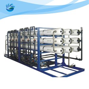 China Industrial Two Stage RO Water Treatment System 20TPH FRP Filtration on sale