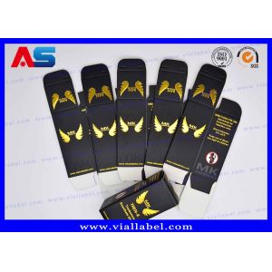 Customized 10ml Vial Boxes With Matt And Glossy Laminated Overlay