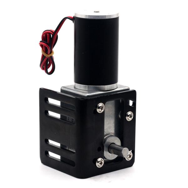 24v High Torque Dc Worm Gear Motor A5882-45 Worm Gear Motor Self-Lock High Torque Mini Dc Worm Gear Motor