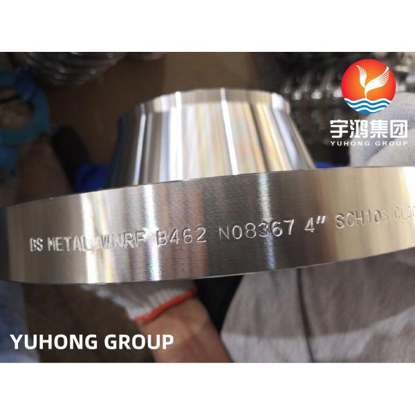 Quality ASTM B462 AL-6XN/UNS NO8367/DIN 1.4501 WELDING NECK RAISED FACE FLANGE wholesale
