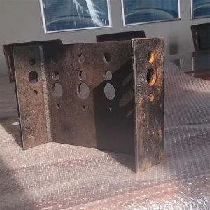 China FASTCNC CNC U Beam Punching Shearing Marking Line for Steel Fabrication