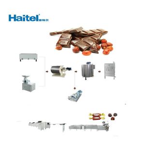 Multifunctional Automatic Chocolate Making Machine Stainless Steel 250kg/h