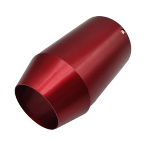 Aluminum Cylindrical Vessel CNC Precision Machining Parts With Hard Anodizing