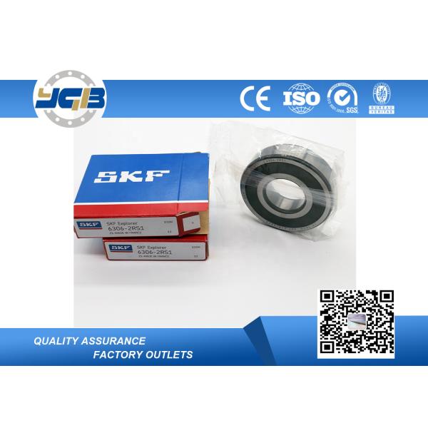 Quality Single Row 6306 Skf Shield Bearings 30*72*19mm Seal Has A Lot Of Options wholesale