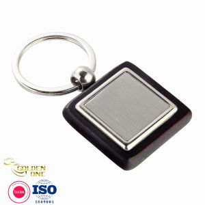 House Shape Round Laser Engraved Wood Keychains Customized Personalised Keychain