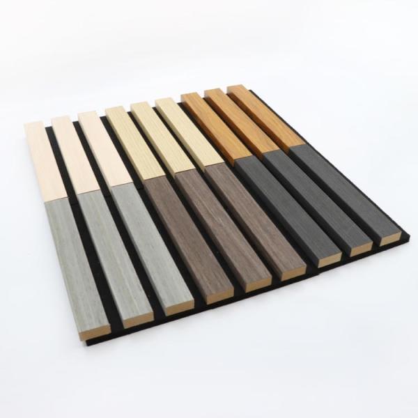 Diffusion Wall Acoustic Panels Board Soundproofing Slat Wooden Fiber
