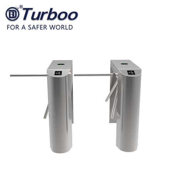 Waist Turnstile Security Gate Pedestrian Waterproof Semi Automatic Access