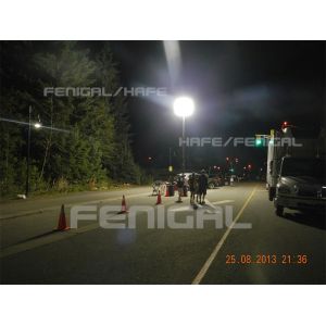 Highway Construction Night Sitework Led 800w Inflatable Lighting Balloon