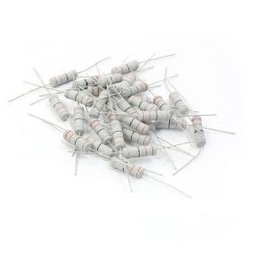 1W White Carbon Film Resistor Kit for Electronic Products