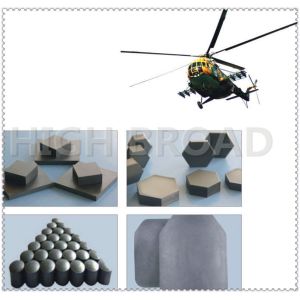 Boron Carbide Bulletproof Plates Modern Design High Temperature Resistance
