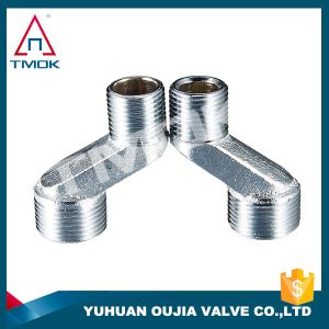 1/2 Inch Full Port Forged Nickel Plating Brass Npt Pipe Fittings