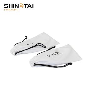 Microfiber Drawstring Custom Printing Sunglasses Bag Pouch