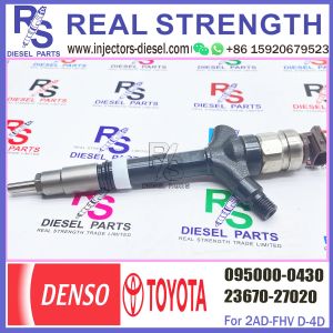 China common rail injector 095000-0640,095000-0641,095000-0430 diesel injector 23670-27020,23670-29025 on sale