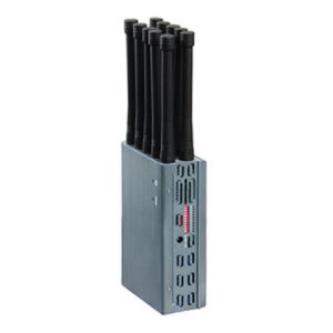 Mobile phone jammer 5G 10 Bands 10W GPS/WIFI Jammer with Car Charger Work 2.0+