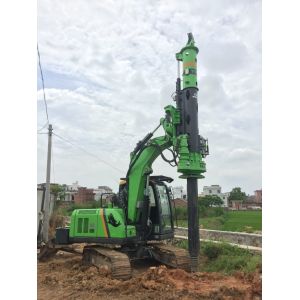 Driver Foundation Equipment / Hydraulic Piling Rig with Rotary Power Head Max.