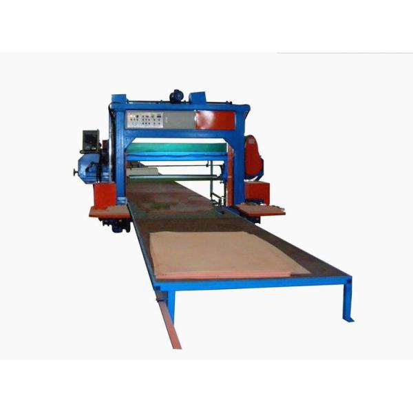 Horizontal Sponge Cutting Machine With Transducer For Soft Polyurethane Foam