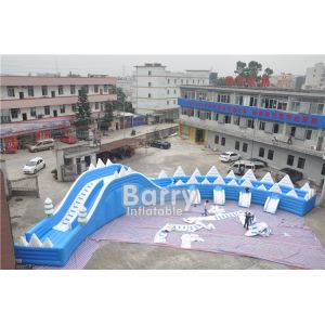 Customized Seals Tooth Inflatable Summer Blow Up Water Slides