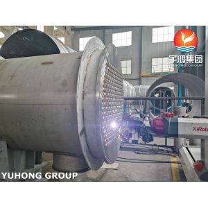 ASME Certified Combined Feed Heat Exchanger for Naphtha HDS Plant Refinery