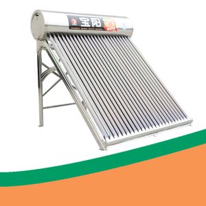 China 24 Tubes Solar Geyser System Non Pressure Solar Water Geyser Eco Friendly on sale