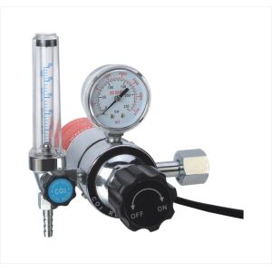 Chrome Plated Bonnet Welding Machine Spare Parts CO2 Regulator With Heater 36v