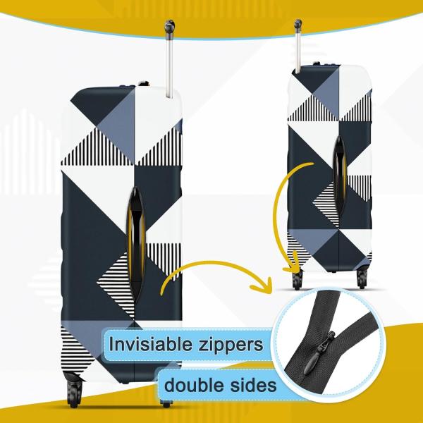Cover Suitcase Protector Washable Protector Covers Dust and Stratch Resistance