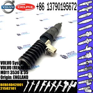High Quality Diesel Fuel Injector 21582101 BEBE4D42001 For RVI MD11 3503 & 3503