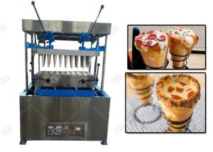 Electric Mode Snacks Making Machine / Cone Pizza Forming And Pizza Cone Making Machine