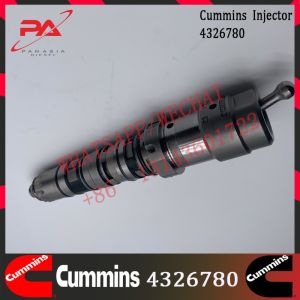 Fuel Injector Cum-mins In Stock QSK45 QSK60 Common Rail Injector 4326780 4326781