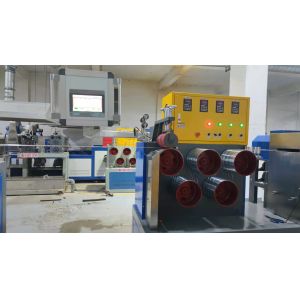 Plastic Processing PET Strapping Making Machine 9-32mm Width With Single Screw