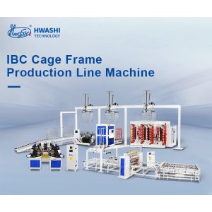 High Accuracy Automatic IBC Cage Welding Machine Short Welding Time CE