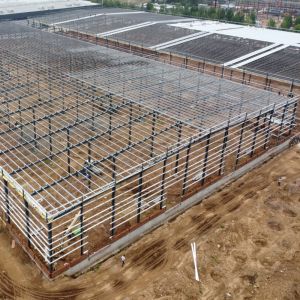 Custom Prefabricated Steel Frame Buildings Hot Dip Galvanized