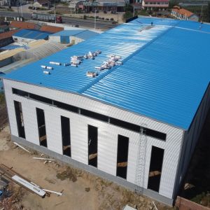 Cheap Q235B Q355B Prefabricated Steel Structure Warehouse Building for sale