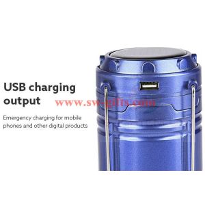 Plastic Multi-function Solar Camping Lantern Rechargeable,Portable Solar
