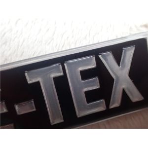Reflective TPU Custom Clothing Patches Environmentally Friendly