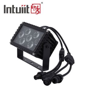 Waterproof Stage Lighting 7x3W Rgbw Led Flood Light Dmx Blinder Wall Washer 4 In
