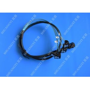 SFF 8643 To 4x SATA SAS Hard Drive Cable Black Multilane With 4 Channels