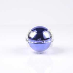 High Quality Cosmetic Cream Container Round Empty Face Jar Wholesale Care Face