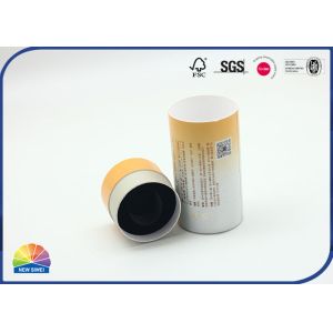 Customized Matte Lamination 4C Printed Paper Packaging Tube For Essential Oil