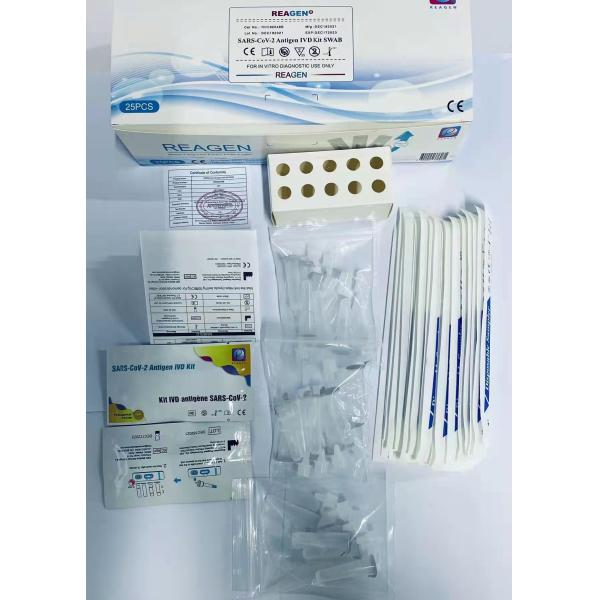 Quality NASAL 20 Test Antigen IVD Kit SARS-CoV-2 94.5% Sensitivity CE wholesale
