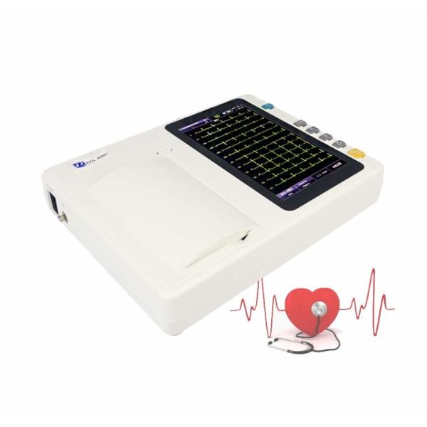 Quality Six Channel Digital ECG Machine with Internal / External Data Storage and Recording wholesale
