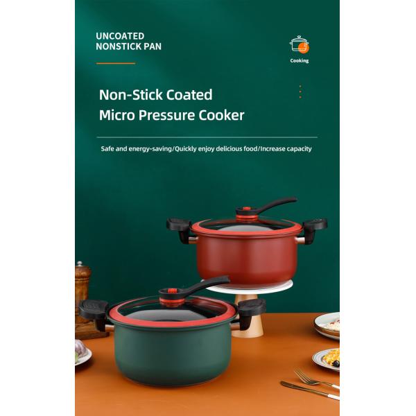 professional Kitchen Pressure Cooker Home Stew Low Pressure Non Stick