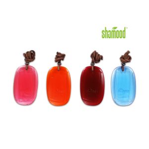 China Square PVC Transparent Car Air Fresheners Hanging Plastic Deco Refresher on sale