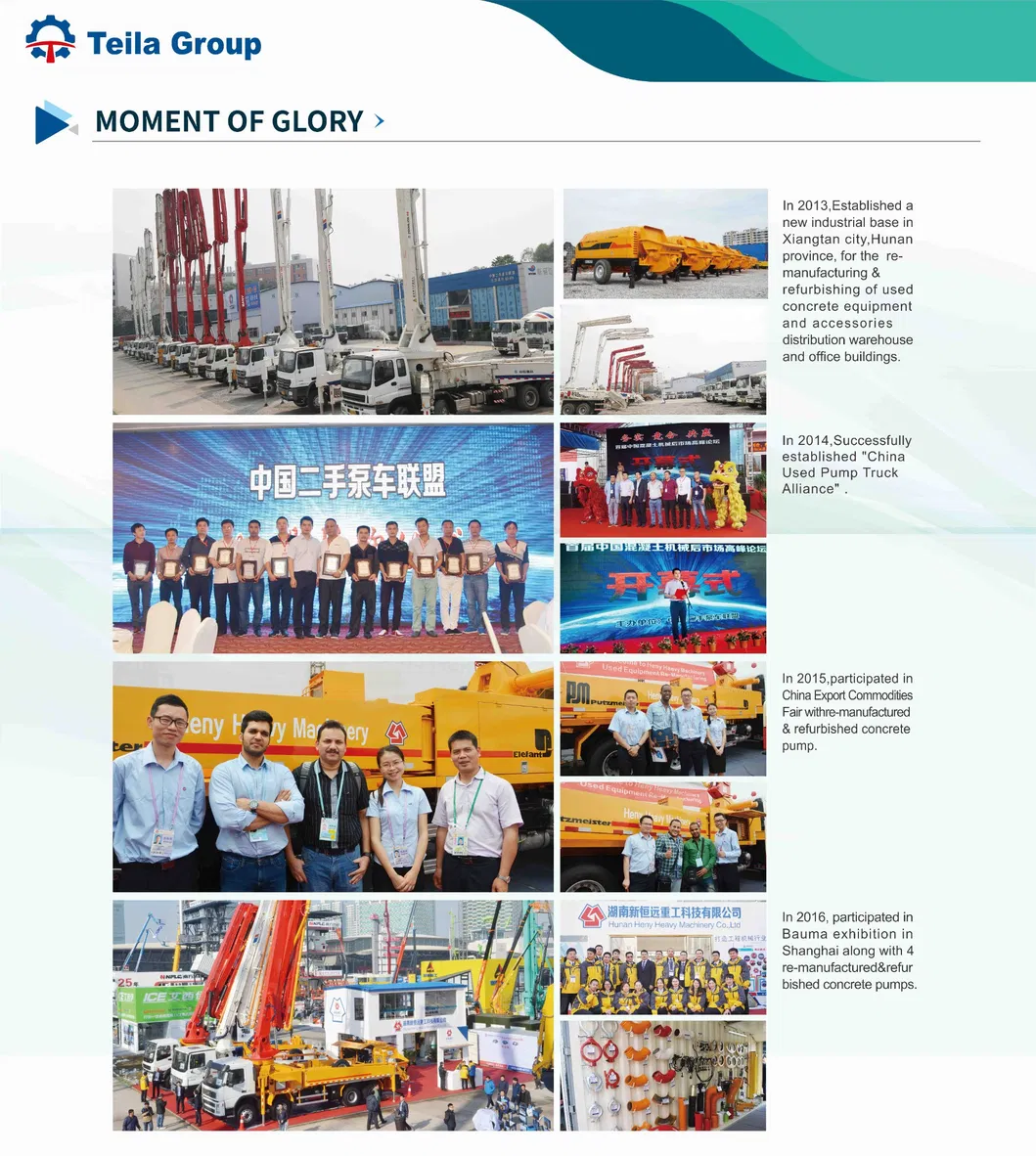 2022 Year Zoomlion 66m Concrete Truck Mounted Boom Pump Dump Truck