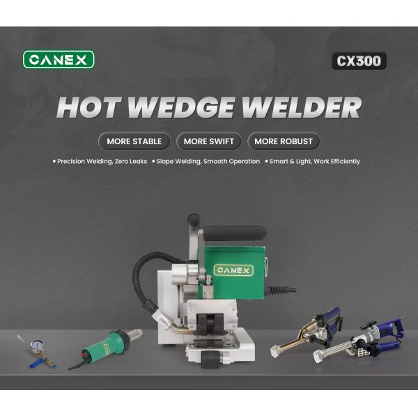 Hot Wedge Machine CX300 Dual Purpose Welder With Liquid Crystal Display