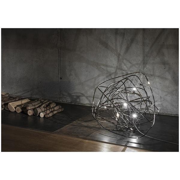 Postmodern creative art simple stainless chandelier living room Doodle Vertical chandelier(WH-MI-359)