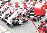 Manual Pushing 6000Kg/H Grain Collector Machine With Adjustable Speed
