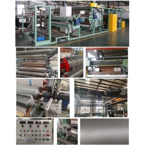 Energy Saving Dot Transfer Laminating Machine for Automotive Interiors