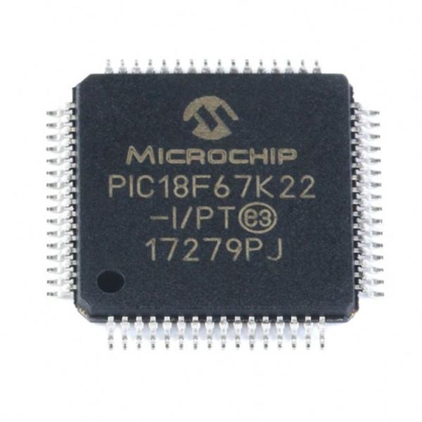 Quality Microcontroller Ic Mcu PIC18F67K22-I/PT Pic18f TQFP64 wholesale