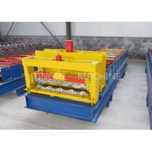 50 - 60HZ Sheet Pressing Automatic Roll Forming Machine For House Roof Panel