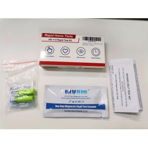 China One Step Self Diagnostic Hiv 1 And 2 Test Kit Convenient Whole Blood on sale China One Step Self Diagnostic Hiv 1 And 2 Test Kit Convenient Whole Blood on sale